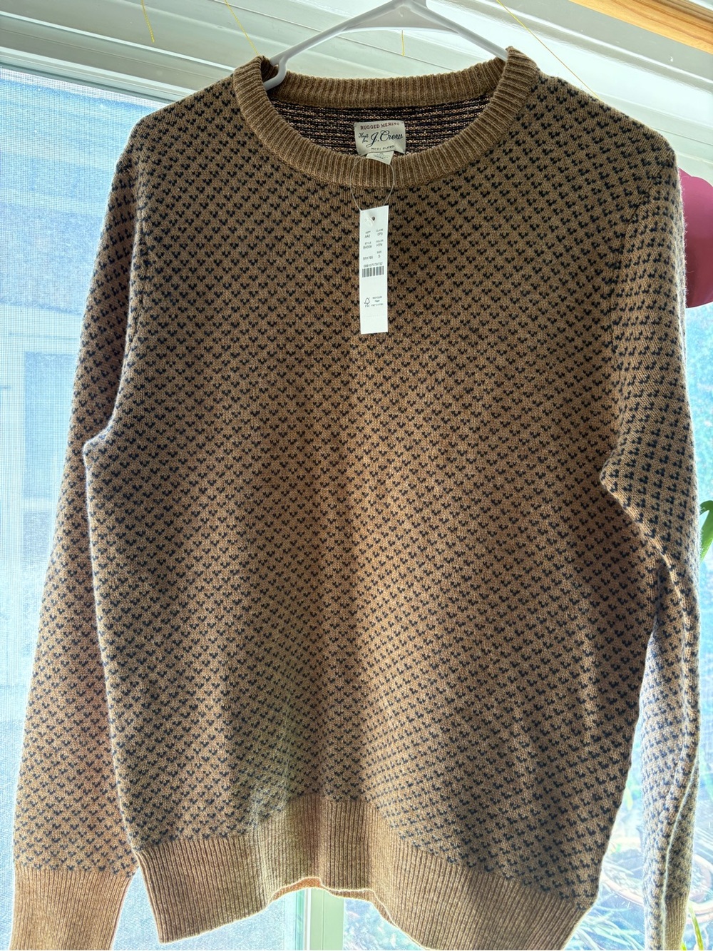 J.Crew Rugged Merino Wool Crewneck Sweater